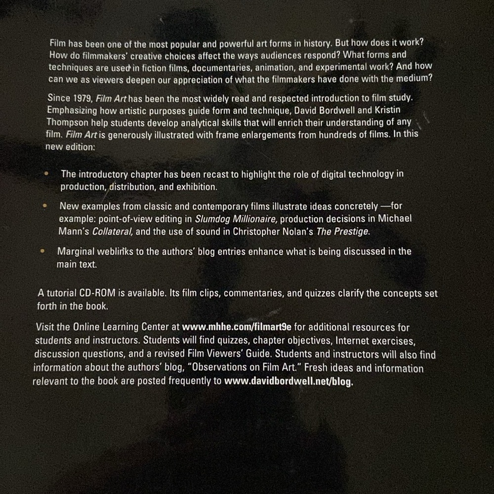 Film Art-An Introduction by David Bordwell and Kristin Thompsonon - Picture 5 of 6